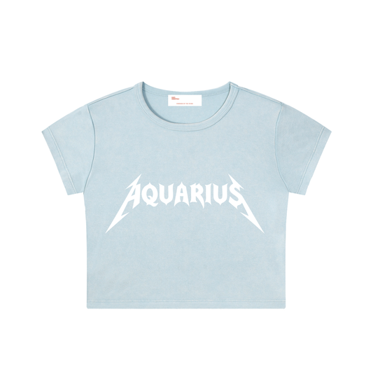 Aquarius — The Nova Tee (White)