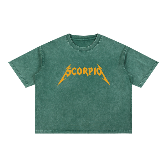 Scorpio — The Solar Tee (Antique Gold)
