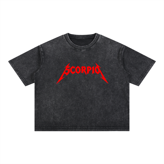 Scorpio — The Solar Tee (Red)