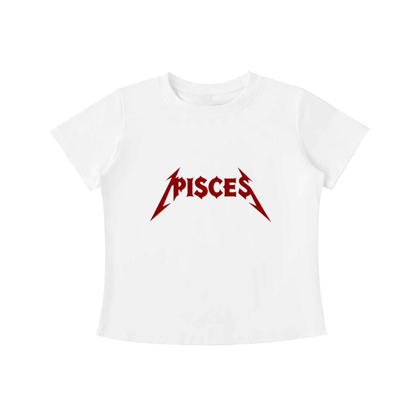 Pisces — The Eclipse Tee (Dark Crimson)