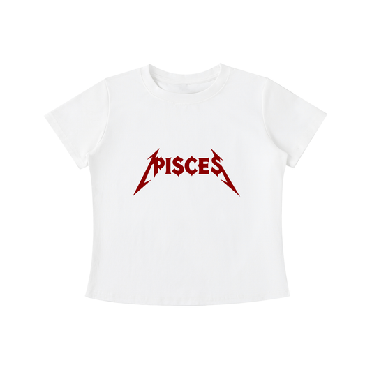 Pisces — The Eclipse Tee (Dark Crimson)