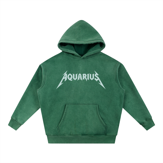 Aquarius — The Weathered Stone Oversize Hoodie (Duck Egg Blue)