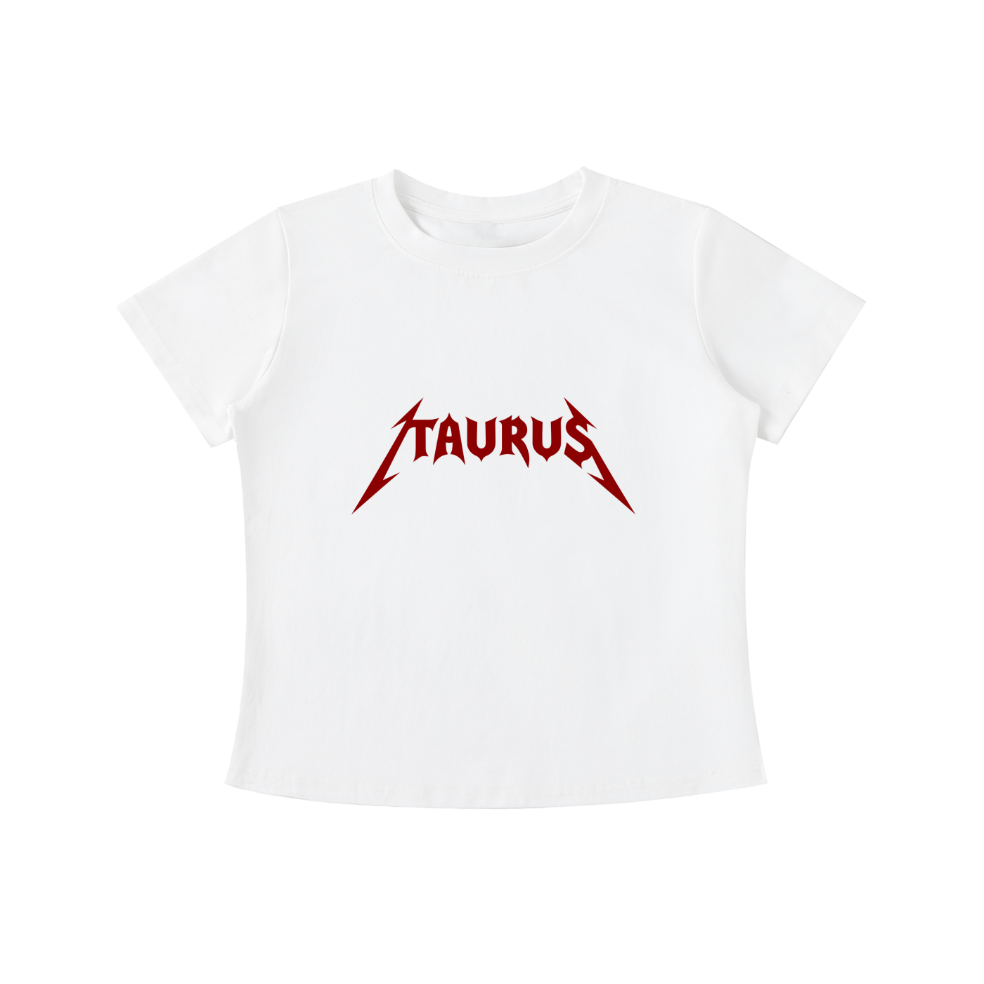Taurus — The Eclipse Tee (Dark Crimson)