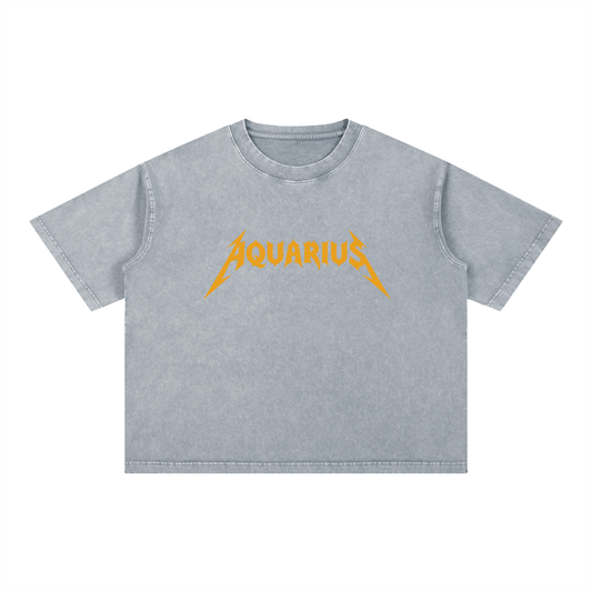 Aquarius — The Solar Tee (Antique Gold)