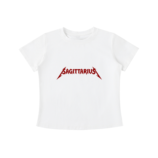 Sagittarius — The Eclipse Tee (Dark Crimson)