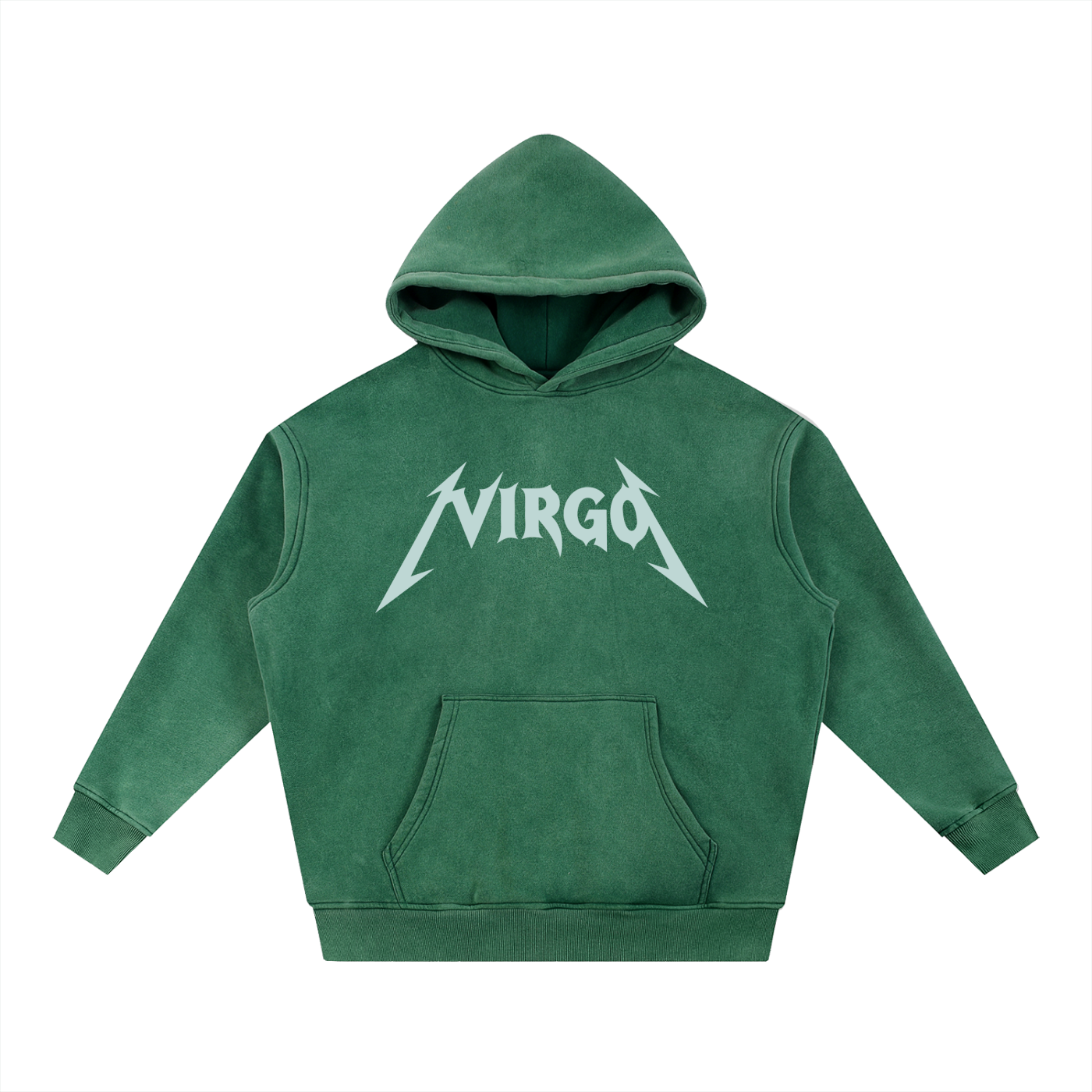 Virgo — The Weathered Stone Oversize Hoodie (Duck Egg Blue)