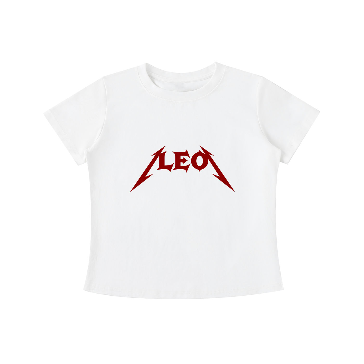 Leo — The Eclipse Tee (Dark Crimson)