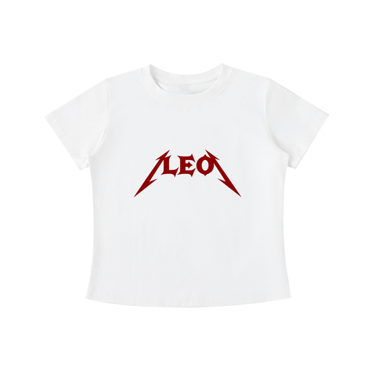 Leo — The Eclipse Tee (Dark Crimson)