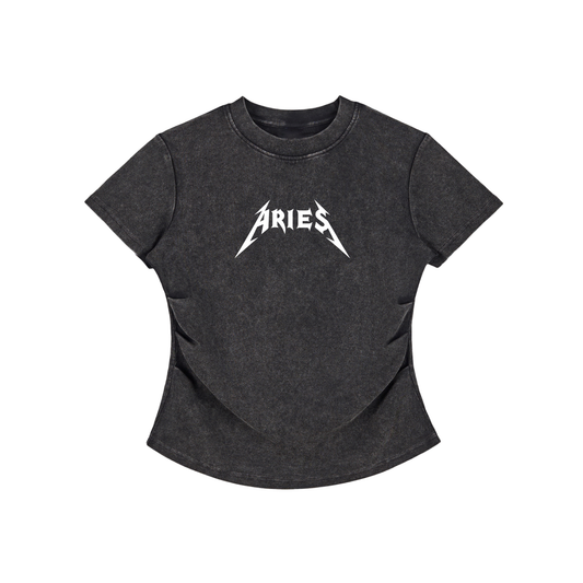 Aries — The Aura Tee (White)