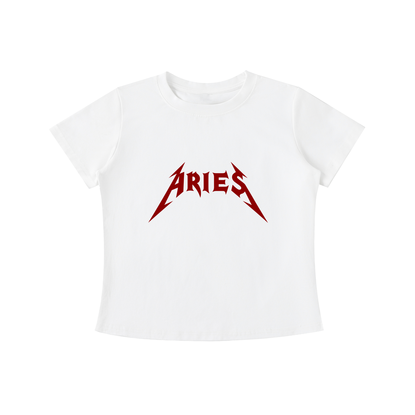 Aries — The Eclipse Tee (Dark Crimson)