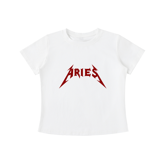 Aries — The Eclipse Tee (Dark Crimson)