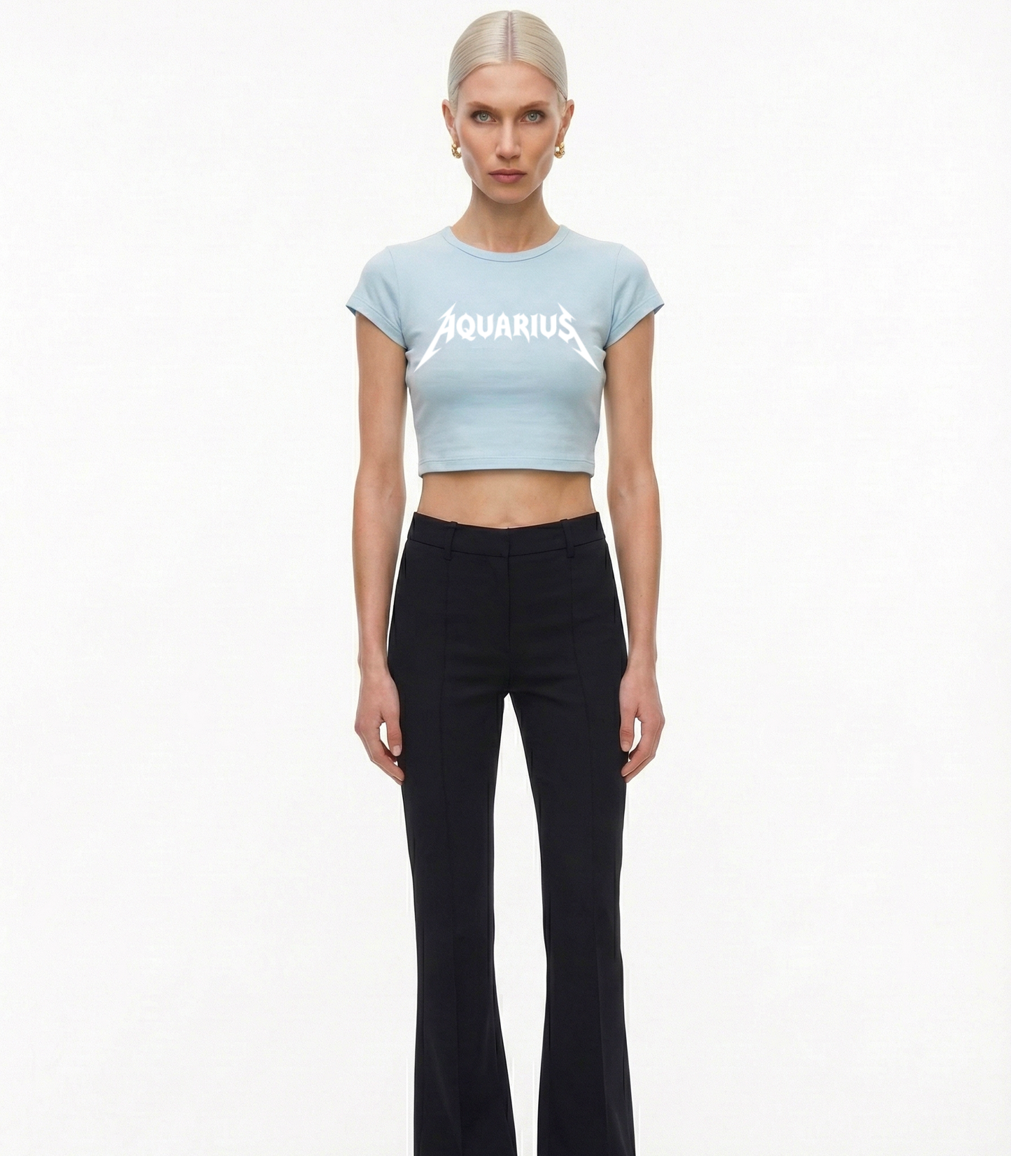 Aquarius — The Nova Tee (White)