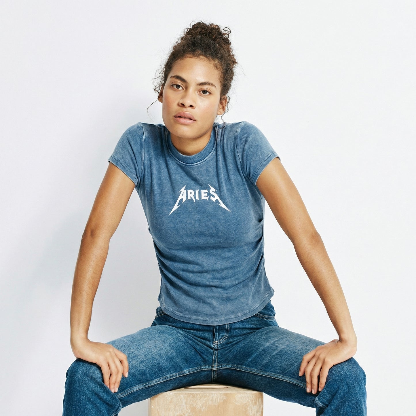 Aries — The Aura Tee (White)