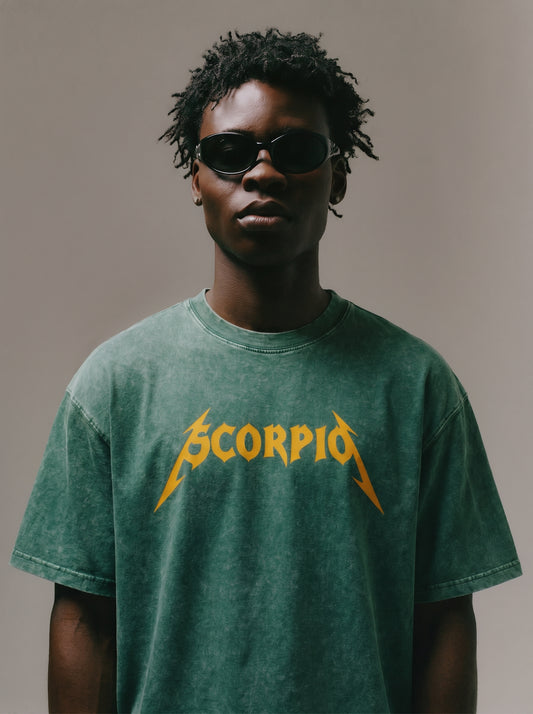 Scorpio — The Solar Tee (Antique Gold)