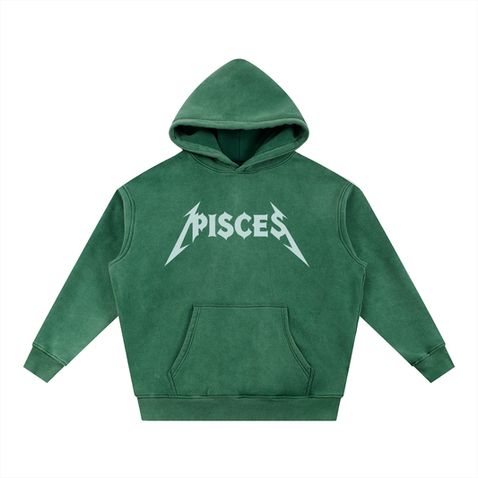 Pisces — The Weathered Stone Oversize Hoodie (Duck Egg Blue)
