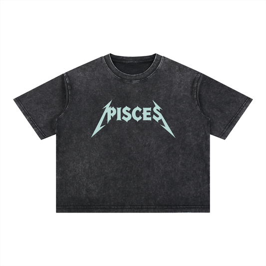 Pisces — The Solar Tee (Duck Egg Blue)