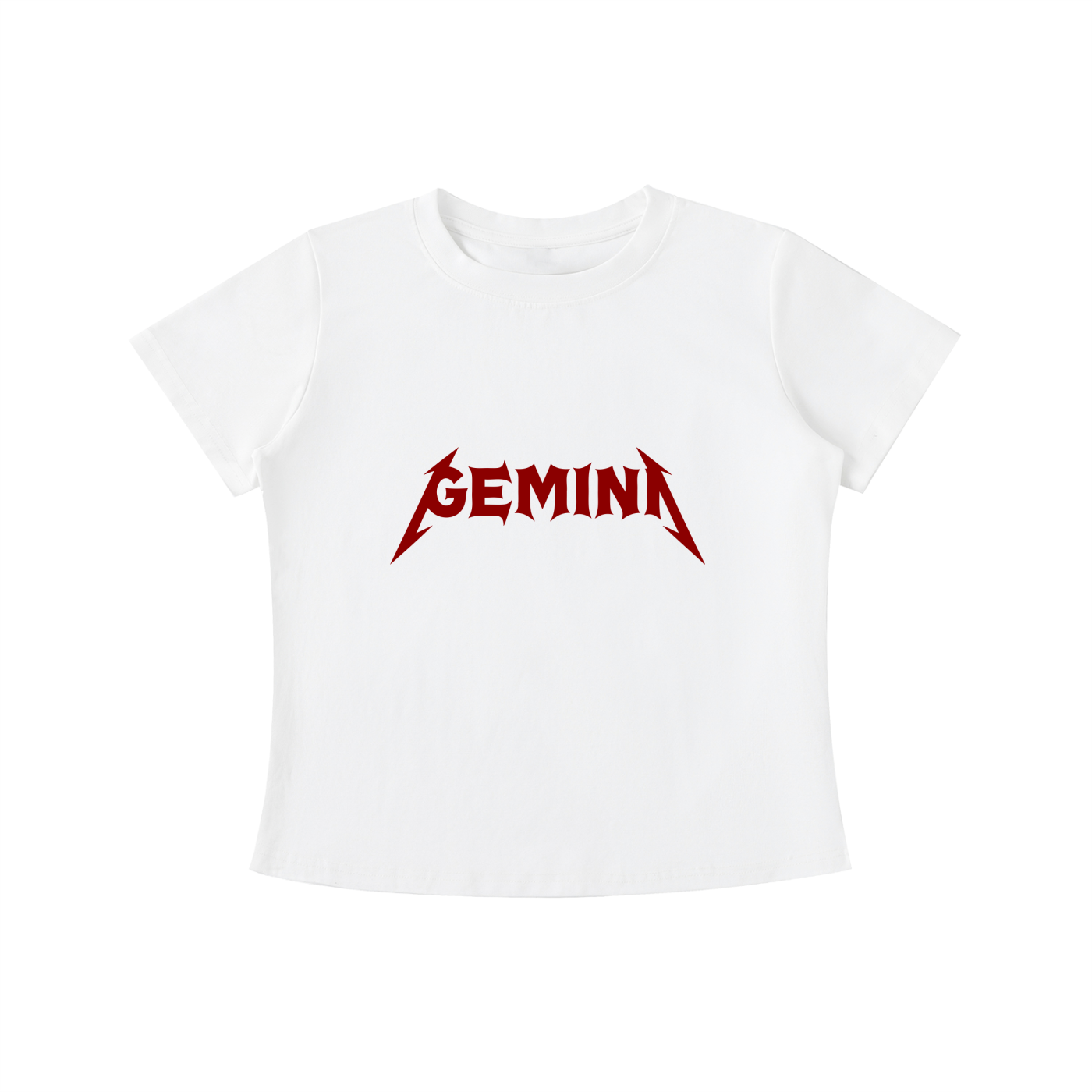 Gemini — The Eclipse Tee (Dark Crimson)