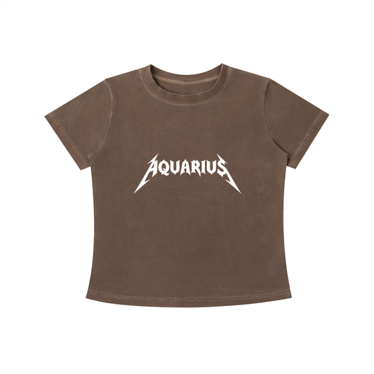 Aquarius — The Eclipse Tee (White)