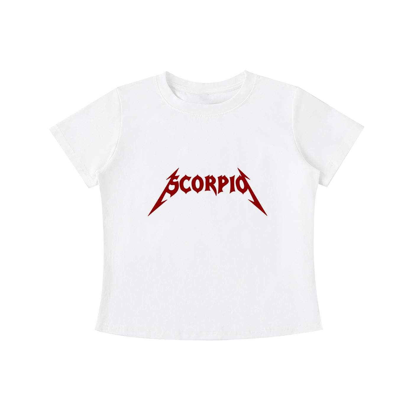 Scorpio — The Eclipse Tee (Dark Crimson)