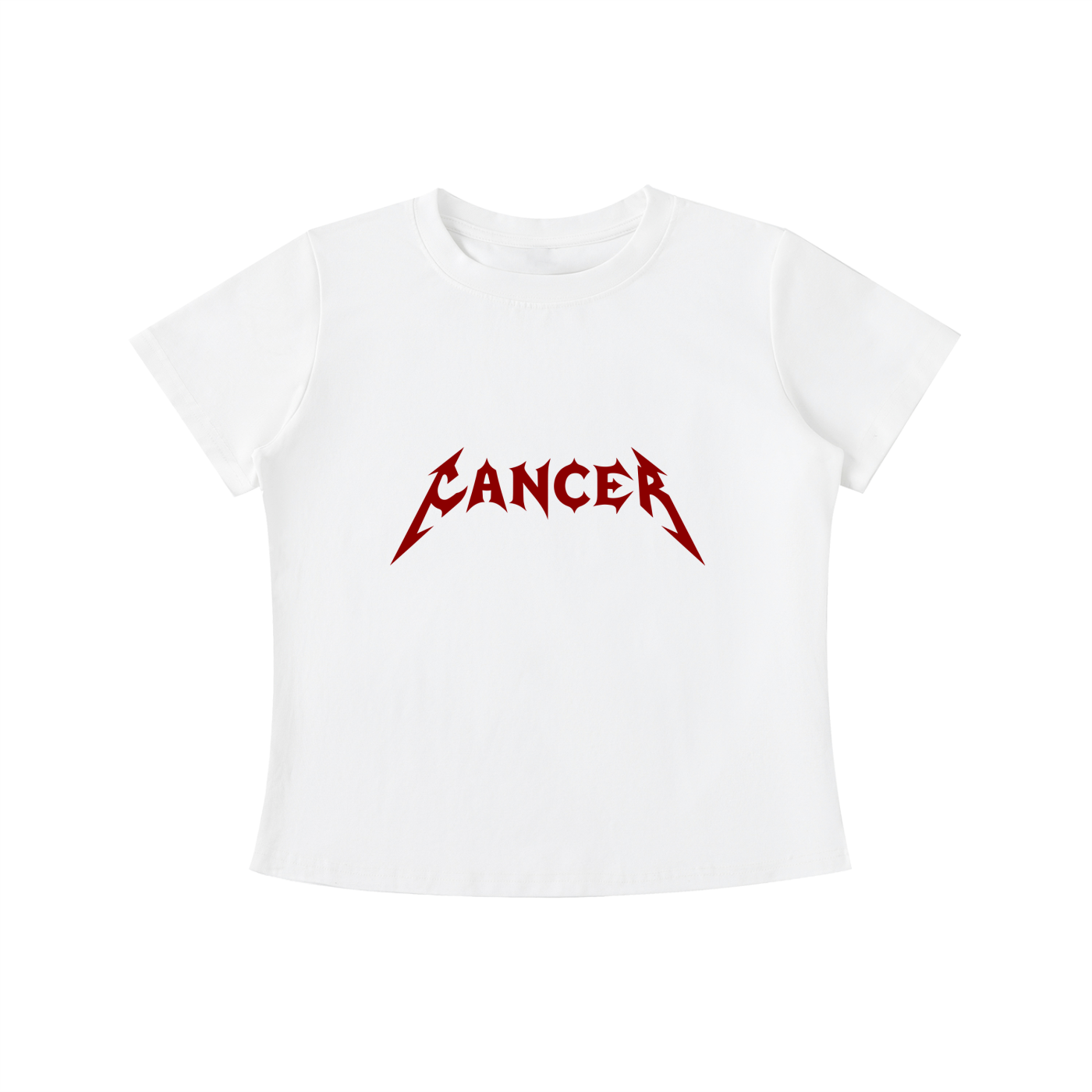 Cancer — The Eclipse Tee (Dark Crimson)