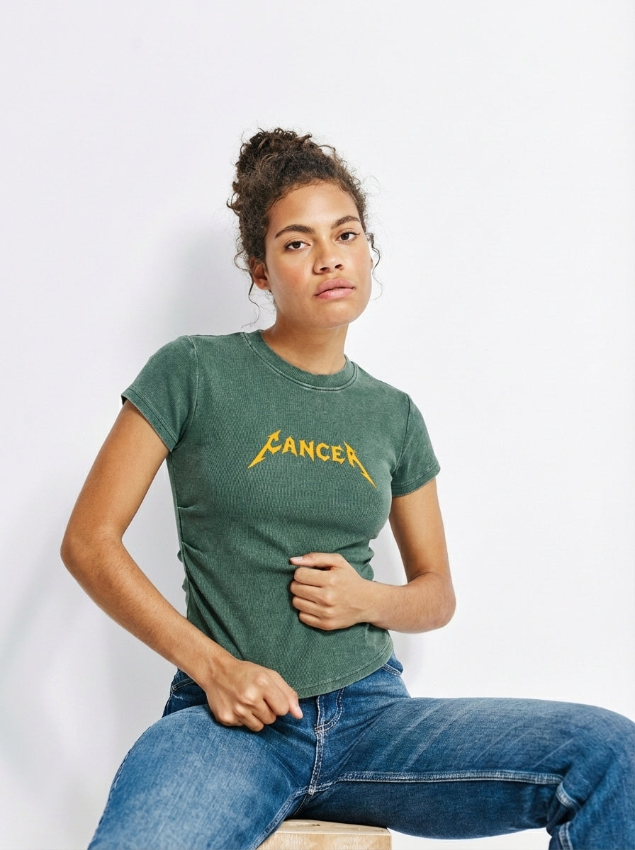 Cancer — The Aura Tee (Antique Gold)